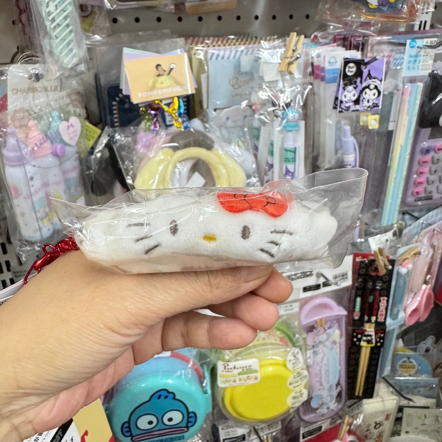 Hello Kitty 公仔專用頭箍匙扣