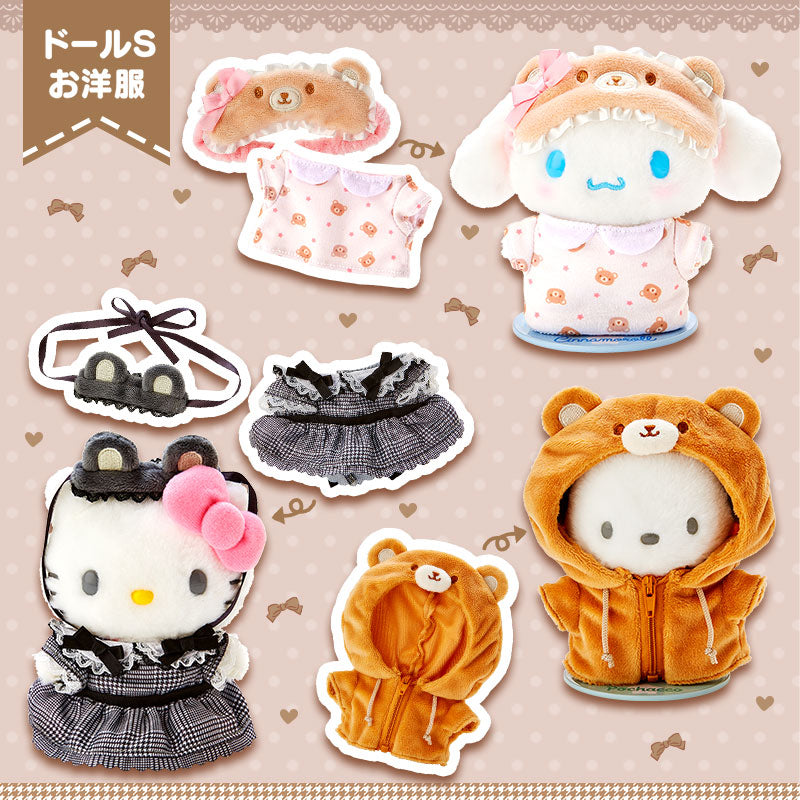 Sanrio 公仔衫 S碼 (黑色格仔裙款)