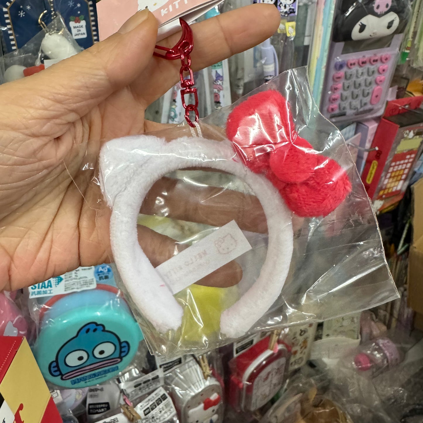 Hello Kitty 公仔專用頭箍匙扣