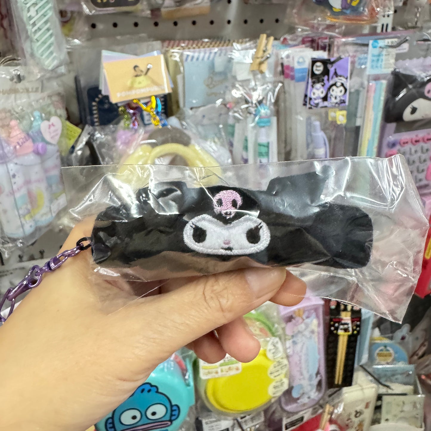 Kuromi 公仔專用頭箍匙扣