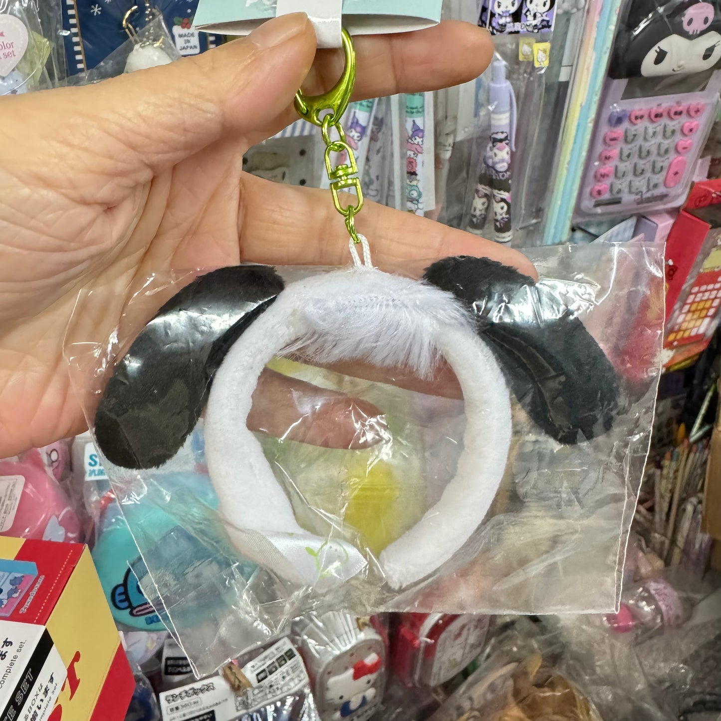 Pochacco 公仔專用頭箍匙扣