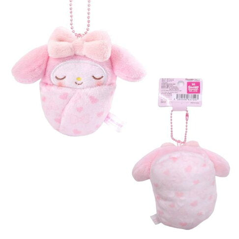 My Melody 襁褓嬰兒公仔掛件