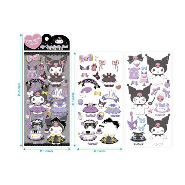 Kuromi 換衫貼紙 Dolly Style