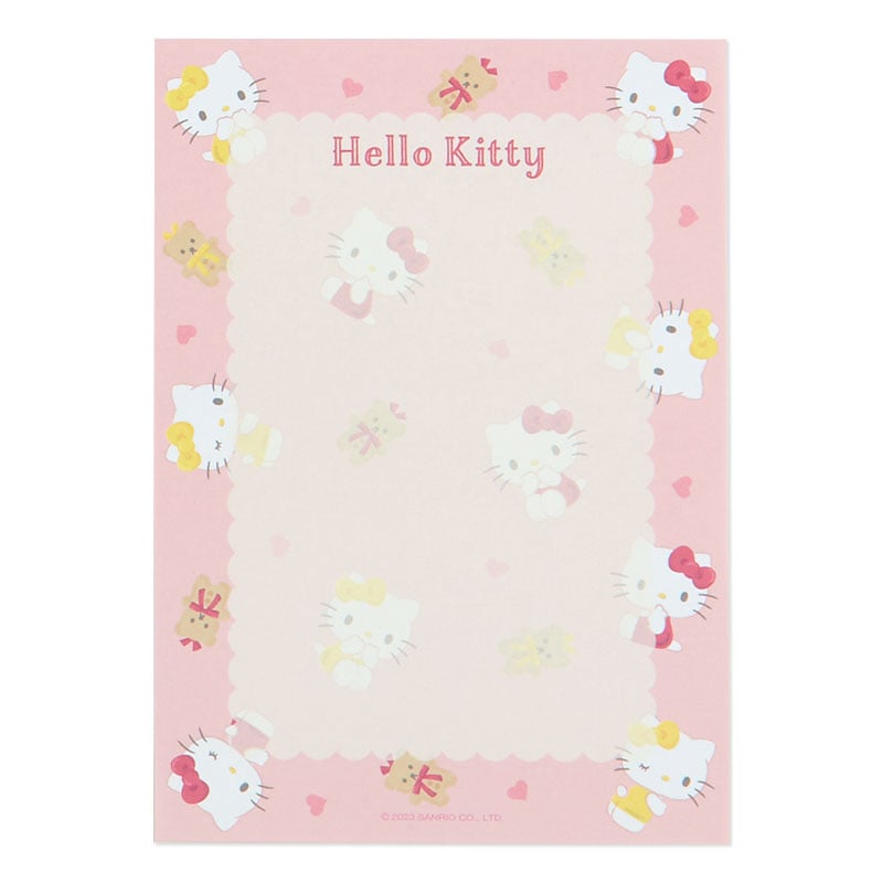 Hello Kitty 信紙Memo