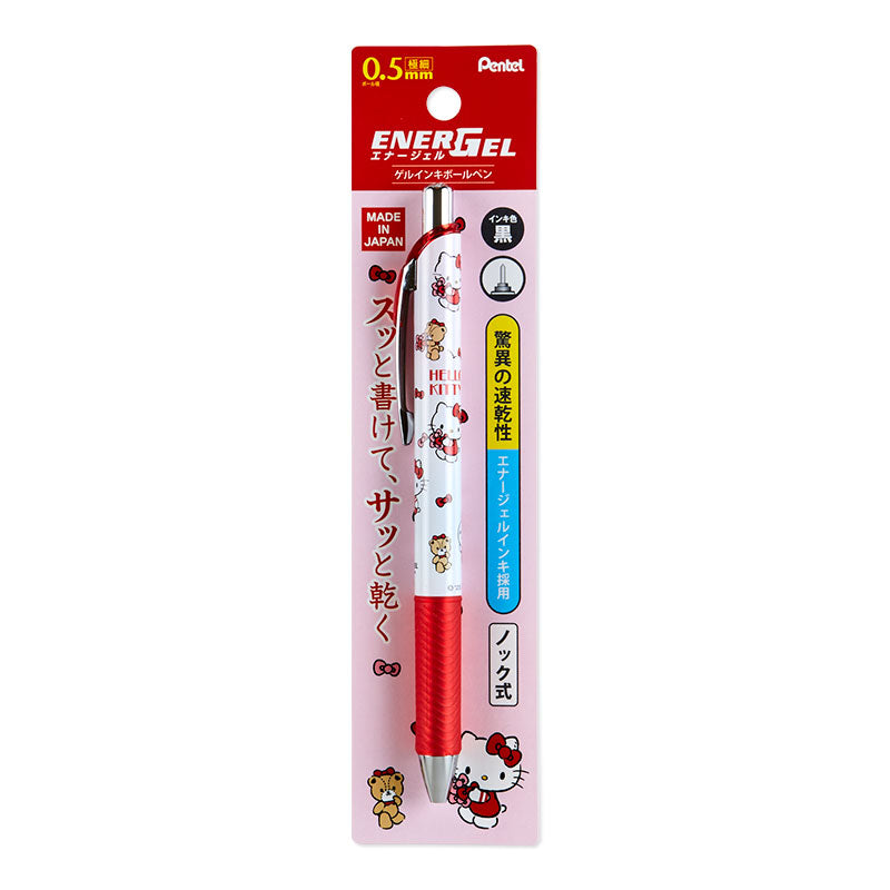 Hello Kitty Pentel EnerGel 啫喱筆 (黑色)