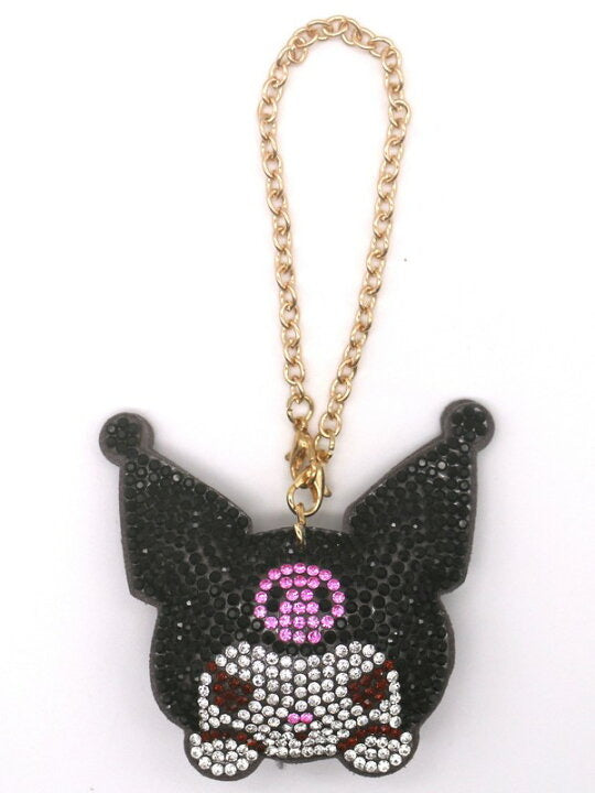 Kuromi 閃石 Bling Bling 匙扣