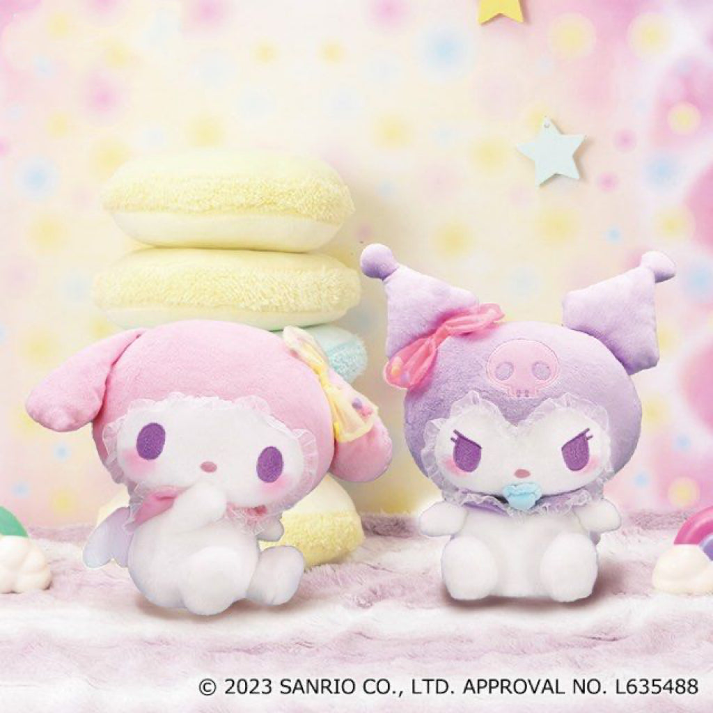 My Melody & Kuromi 天使大公仔
