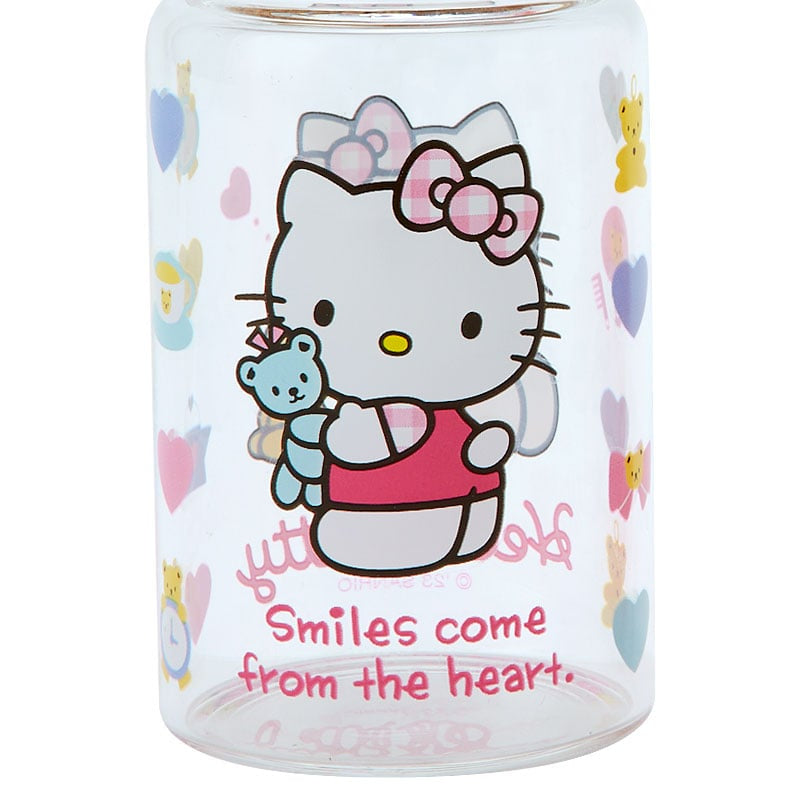 Hello Kitty 玻璃小樽連橡筋
