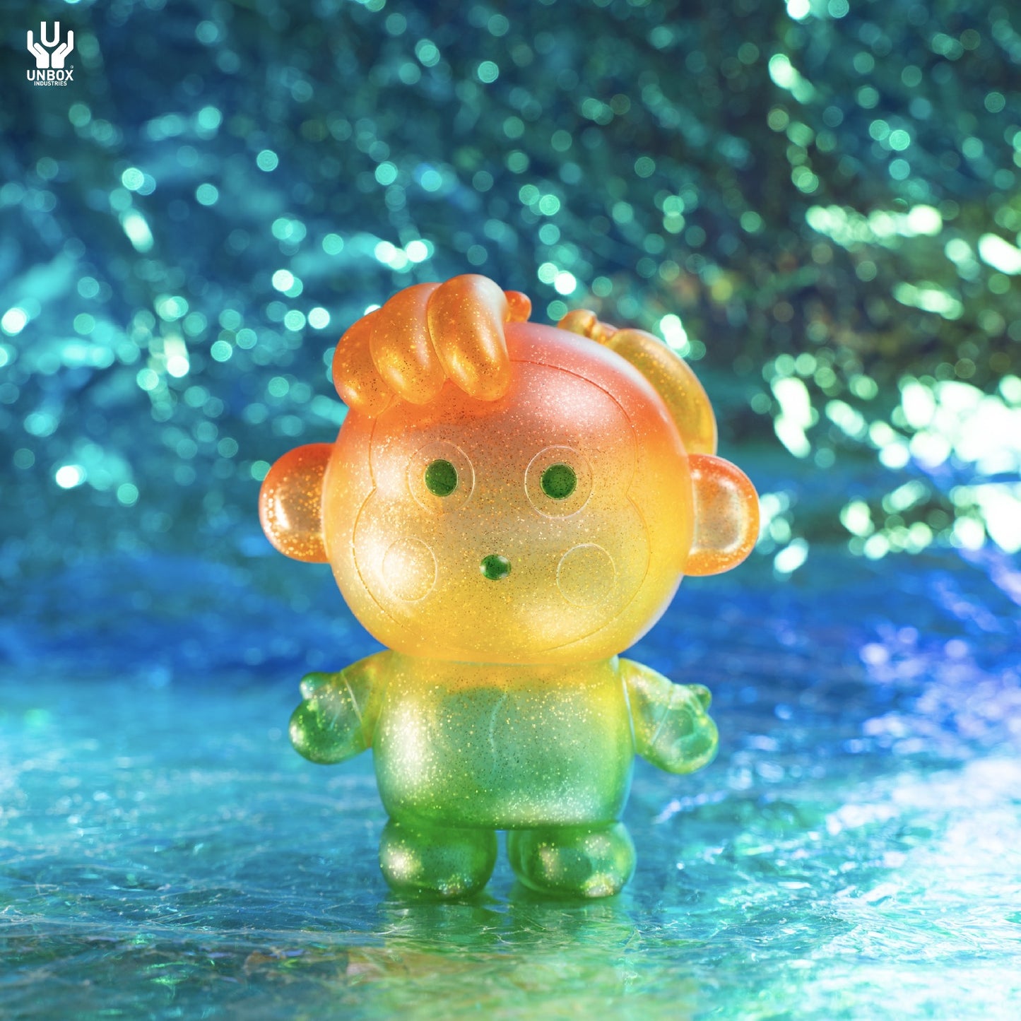 Monkichi Unbox Figure (彩虹透明)