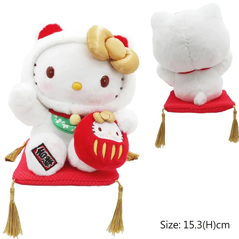 Hello Kitty 招財貓公仔