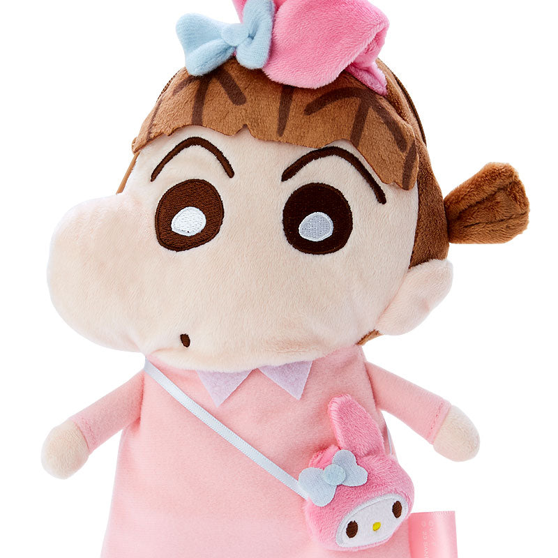 My Melody x 蠟筆小新公仔拉鍊袋