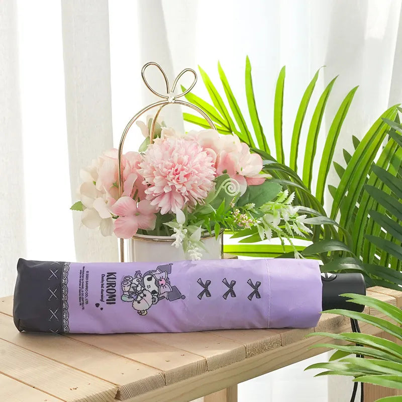 Kuromi 55cm 自動縮骨遮