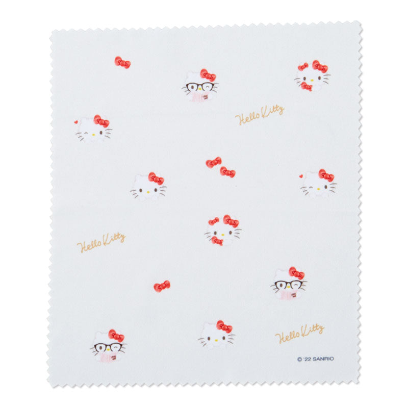 Hello Kitty 眼鏡盒連眼鏡布