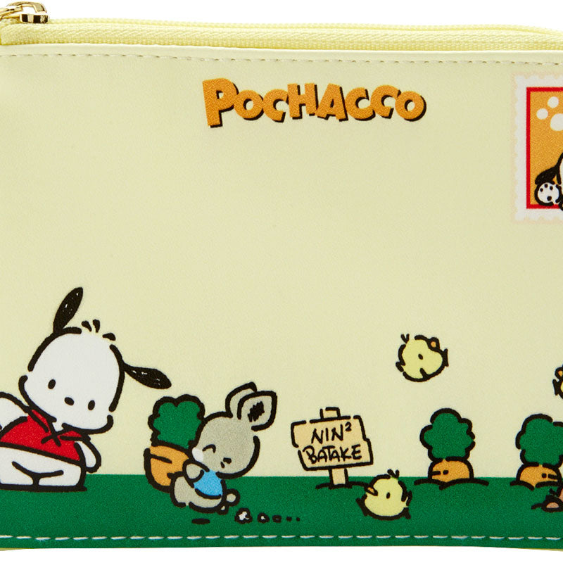 Pochacco 懷舊信封造型皮製拉鍊袋