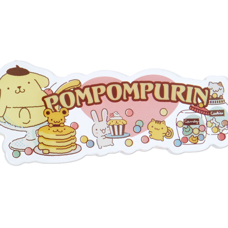 PomPomPurin 膠牌星星匙扣