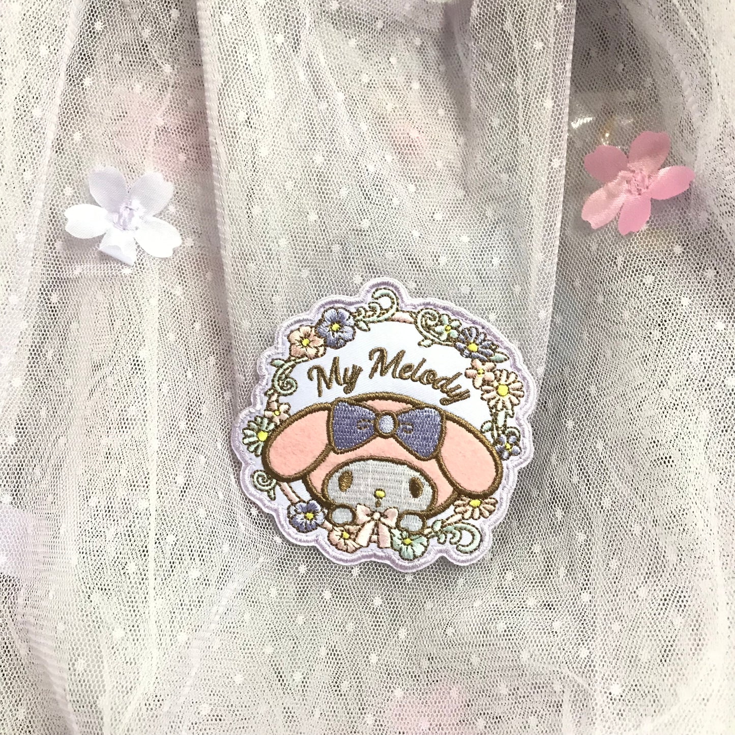 My Melody 紗網手挽袋連PVC收納小袋