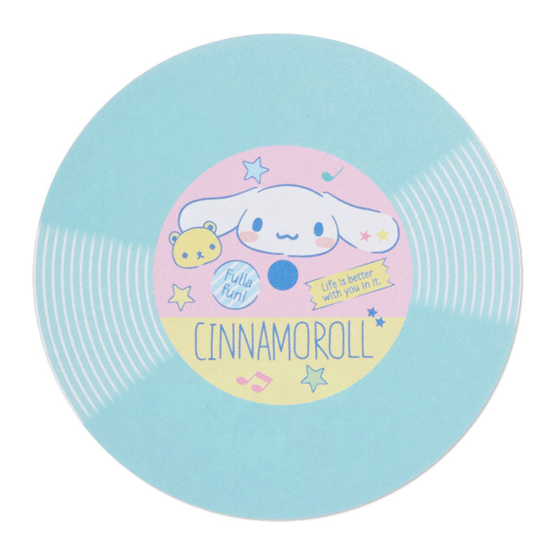 Cinnamoroll 黑膠唱片造型Memo