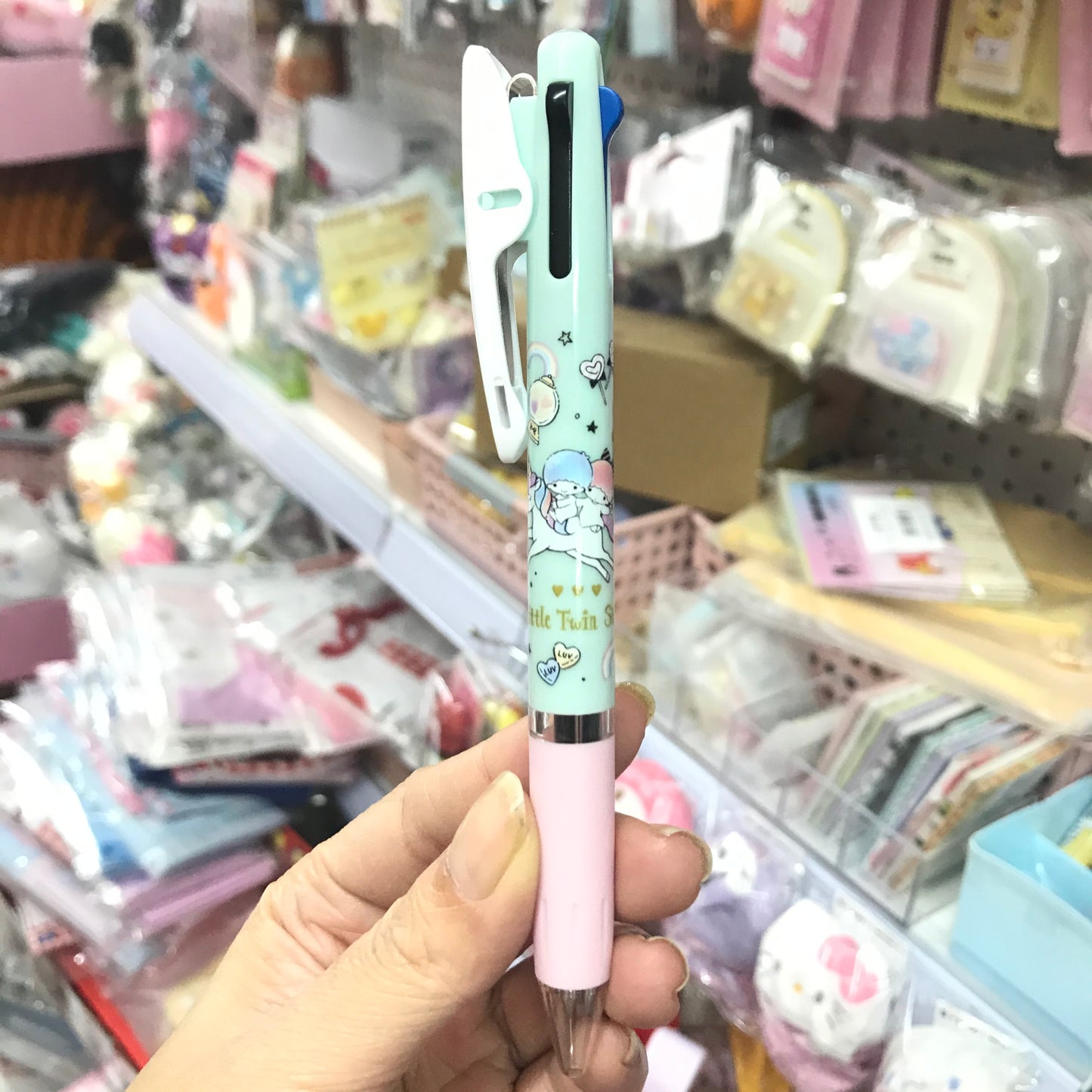 Little Twin Stars Jetstream 3色原子筆 綠