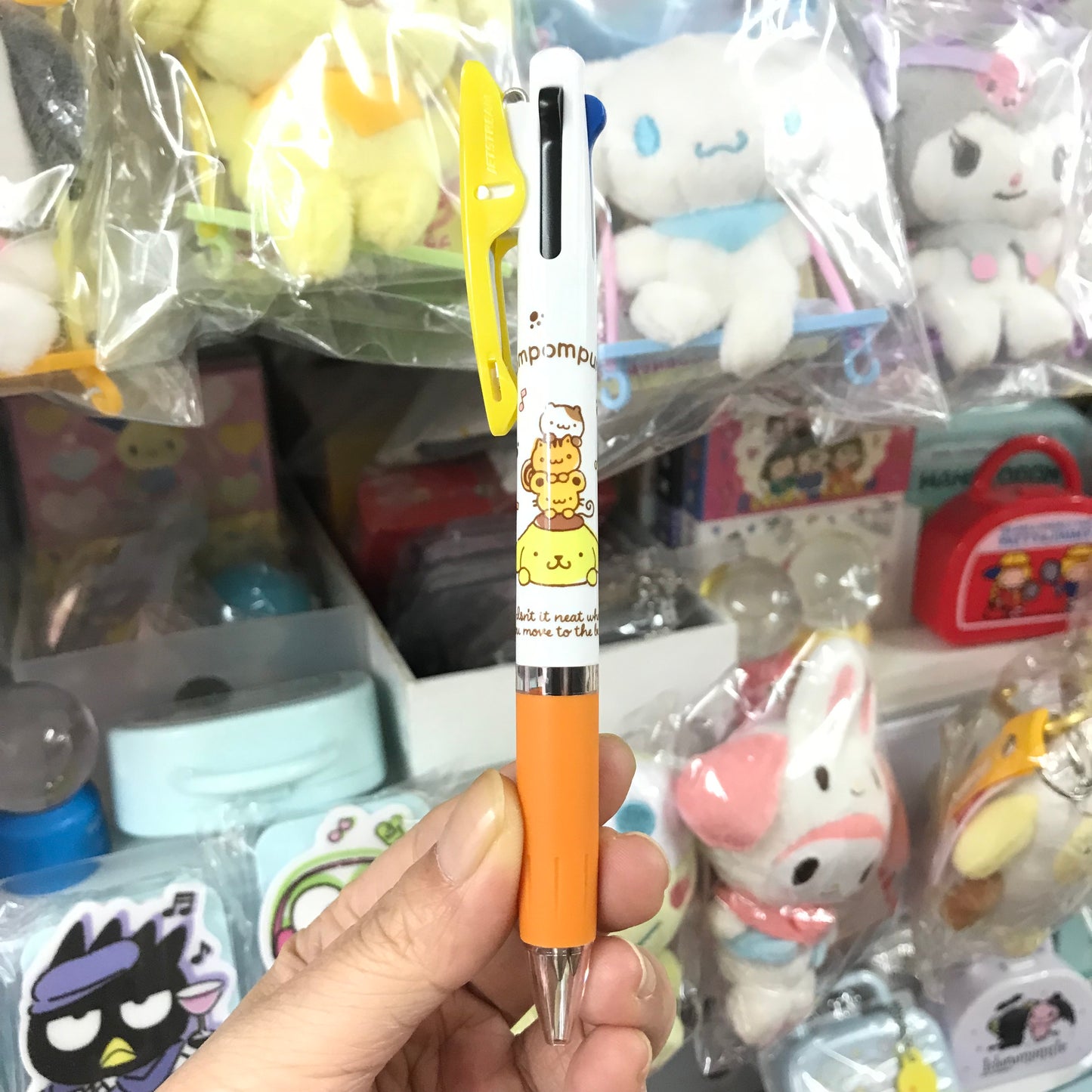 PomPomPurin Jetstream 3色原子筆