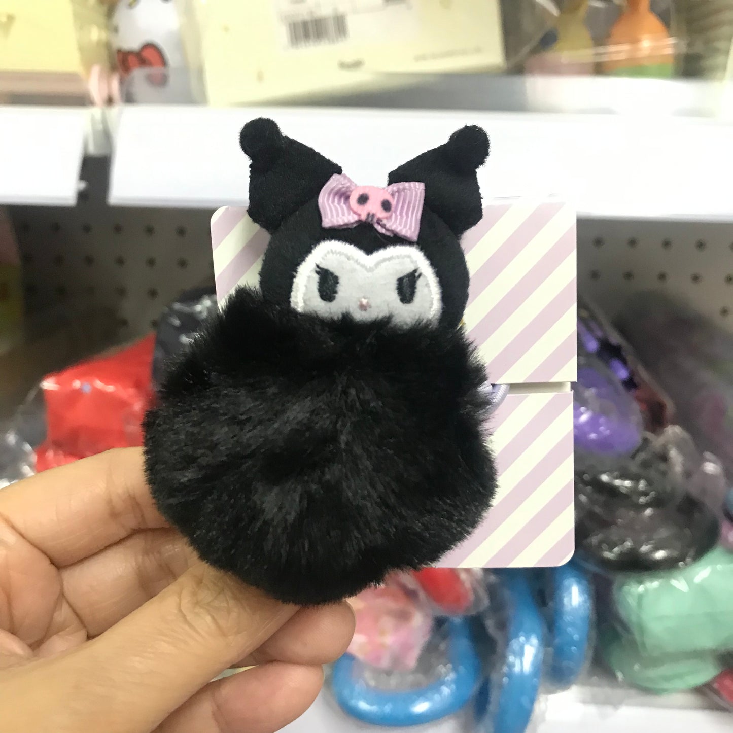 Kuromi 毛毛球橡筋