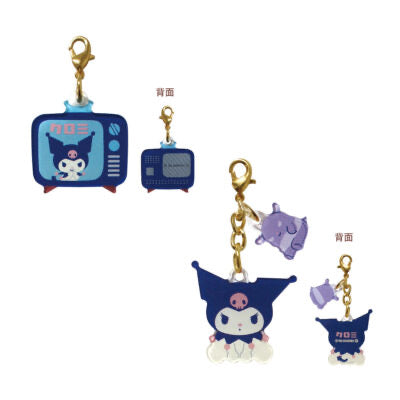 Kuromi 復古2個裝掛飾