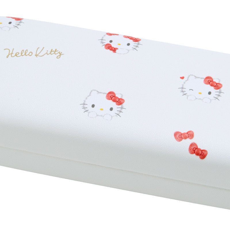 Hello Kitty 眼鏡盒連眼鏡布