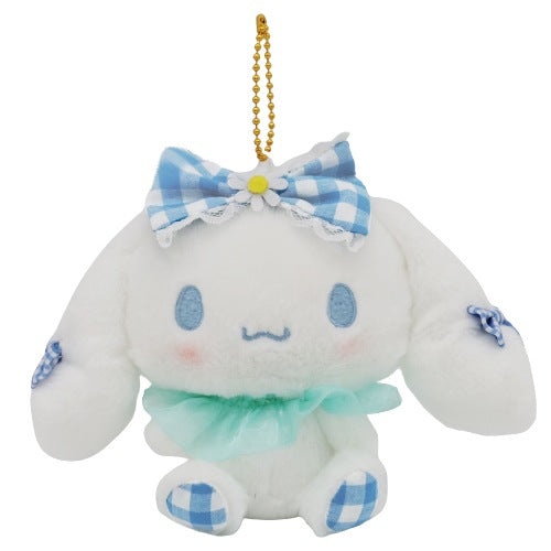 Cinnamoroll & Milk BB 格仔天使公仔掛件一對