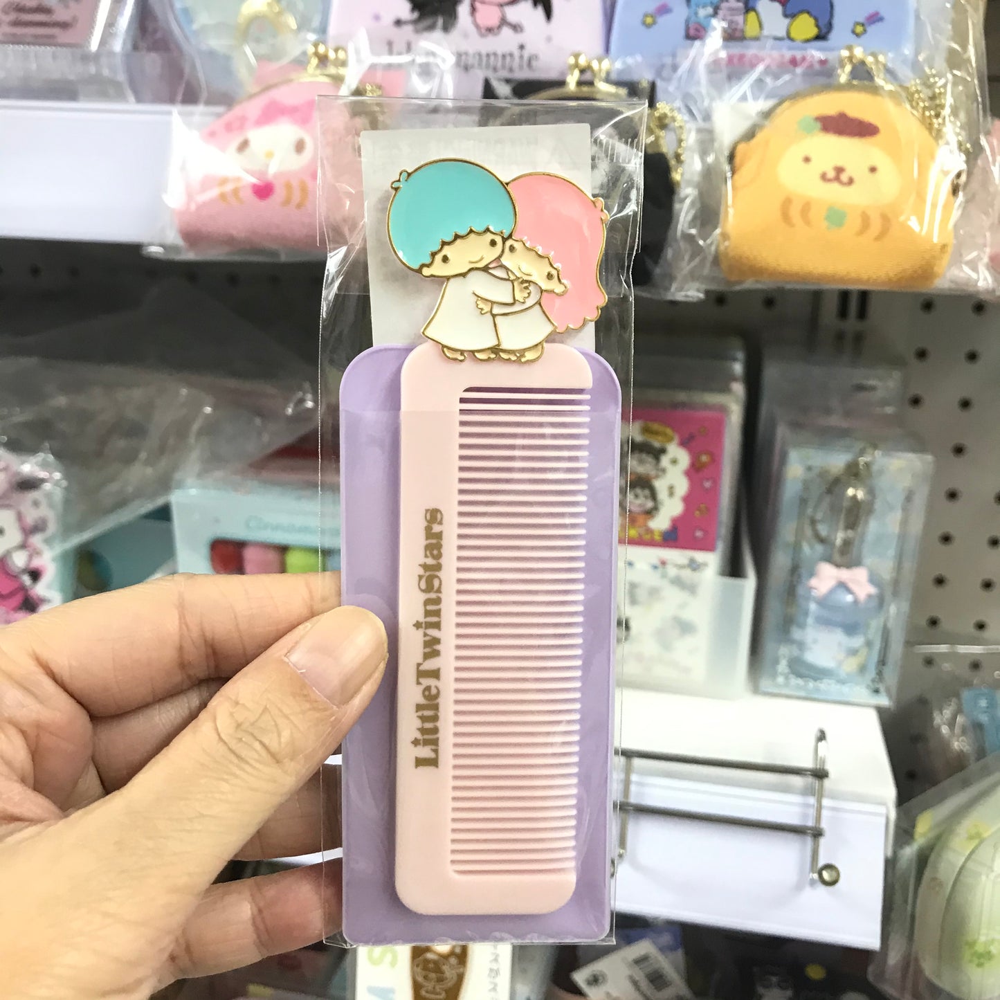 Little Twin Stars 長形袋仔齒梳