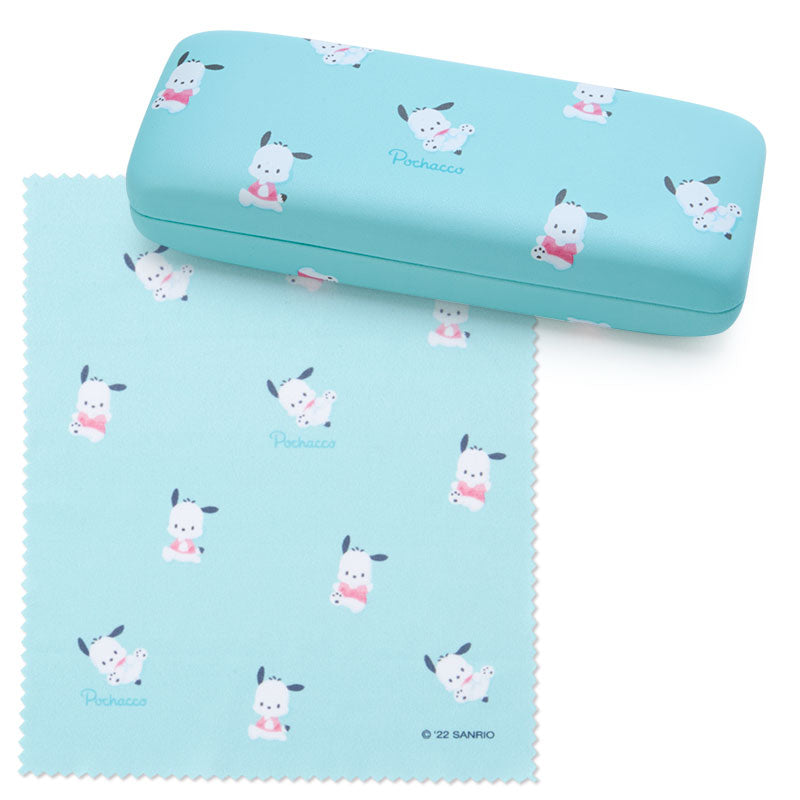 Pochacco 眼鏡盒連眼鏡布