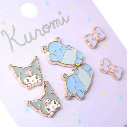 Kuromi & Baku耳環