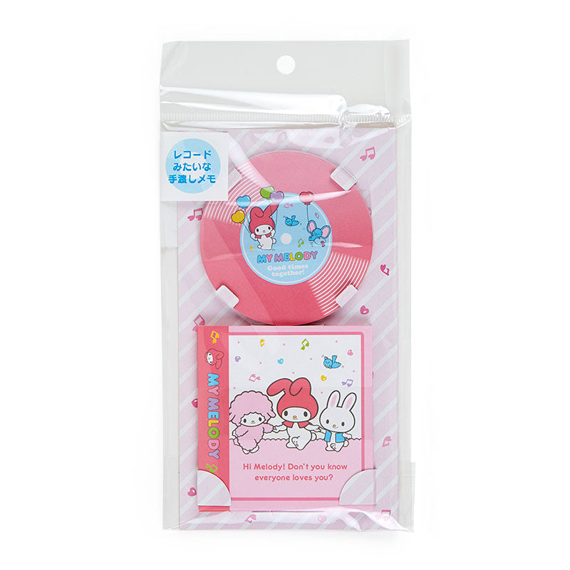 My Melody 黑膠唱片造型Memo