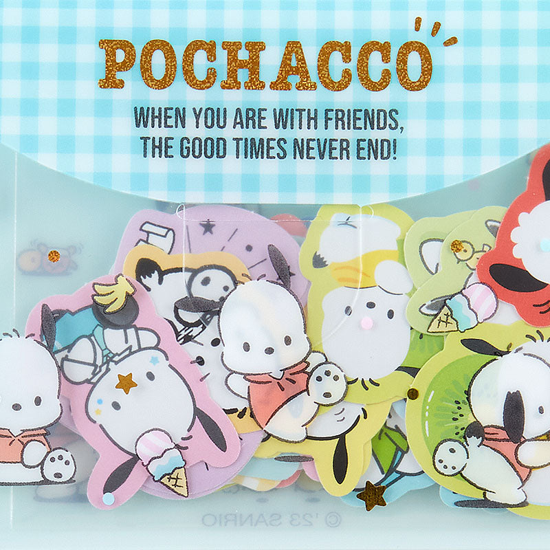 Pochacco 貼紙(附收納套)