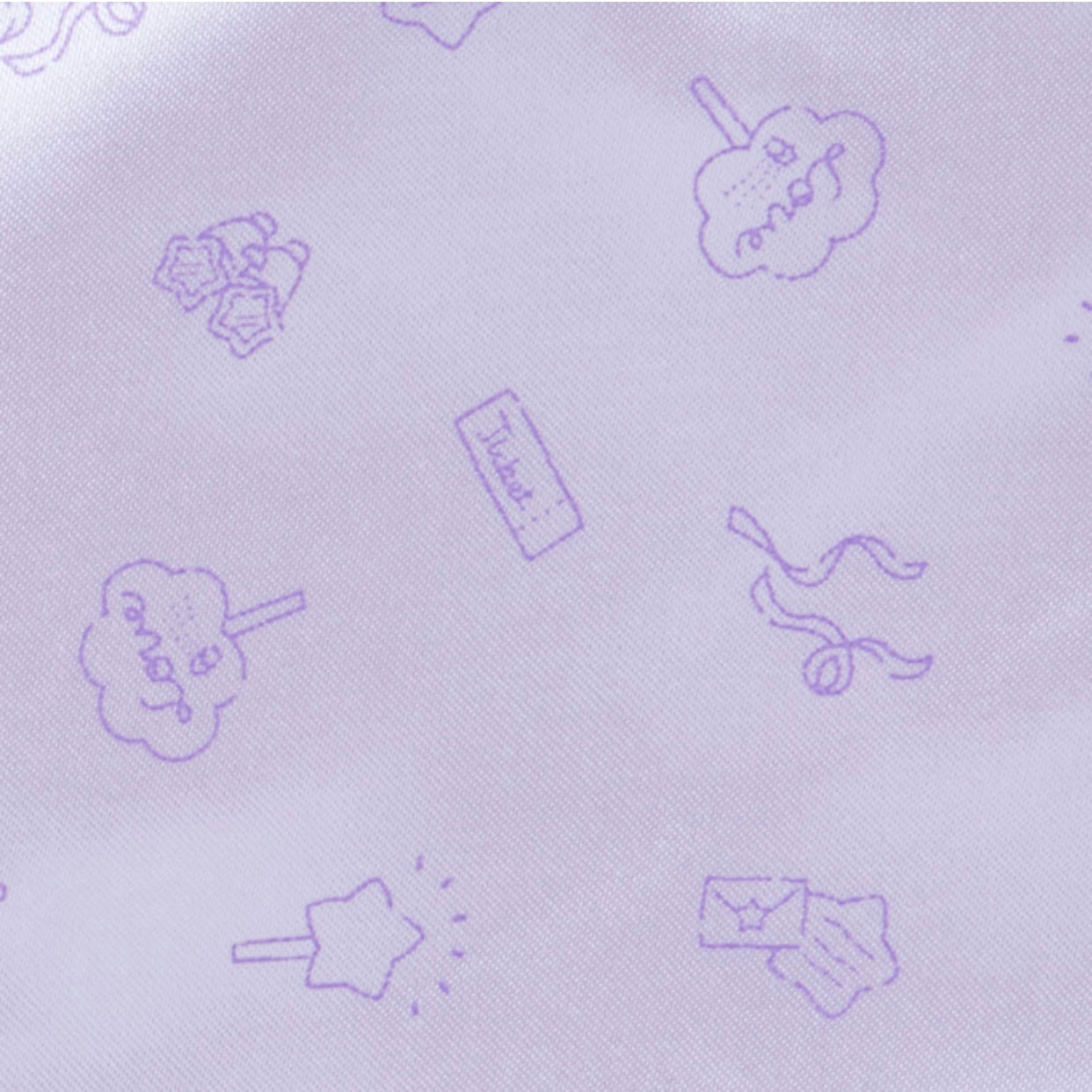 Little Twin Stars 絲質側孭袋