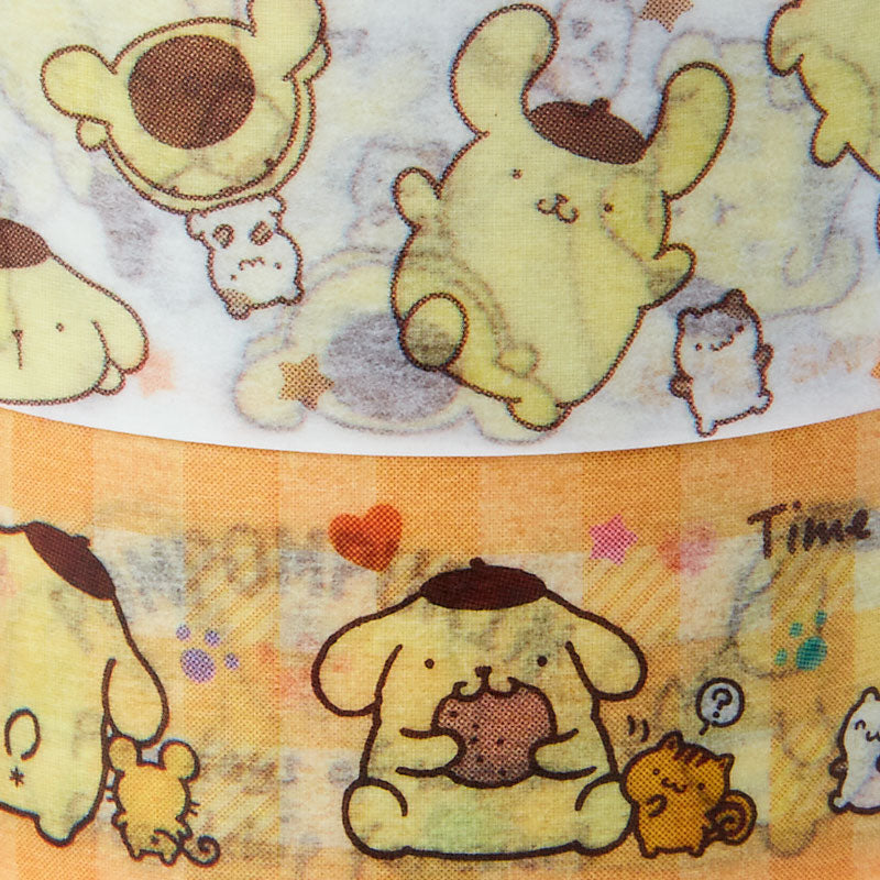 PomPomPurin 孖裝膠紙帶