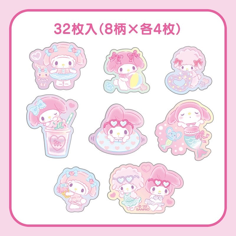 My Melody & My Sweet Piano 夏日貼紙