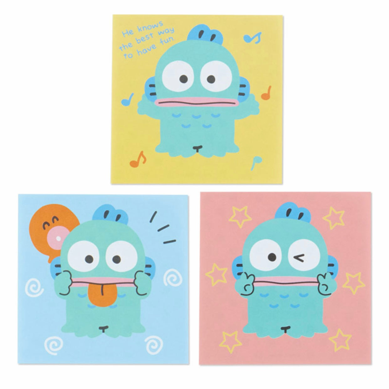 Hangyodon 方形Memo