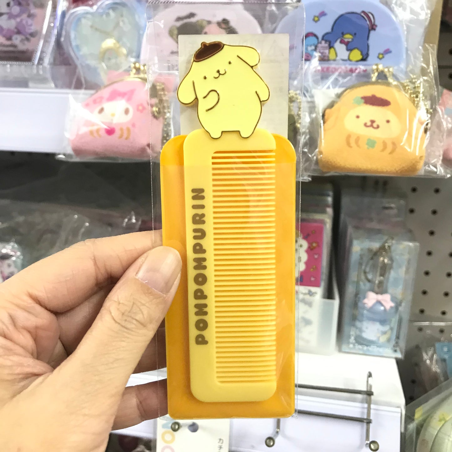 PomPomPurin 長形袋仔齒梳