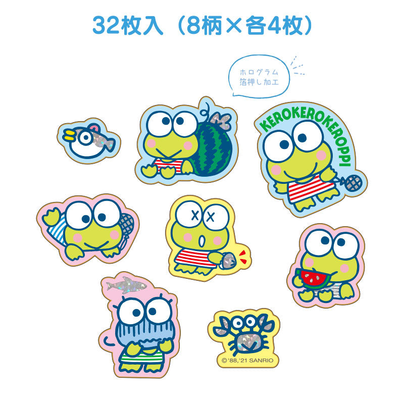 Keroppi Tee貼紙