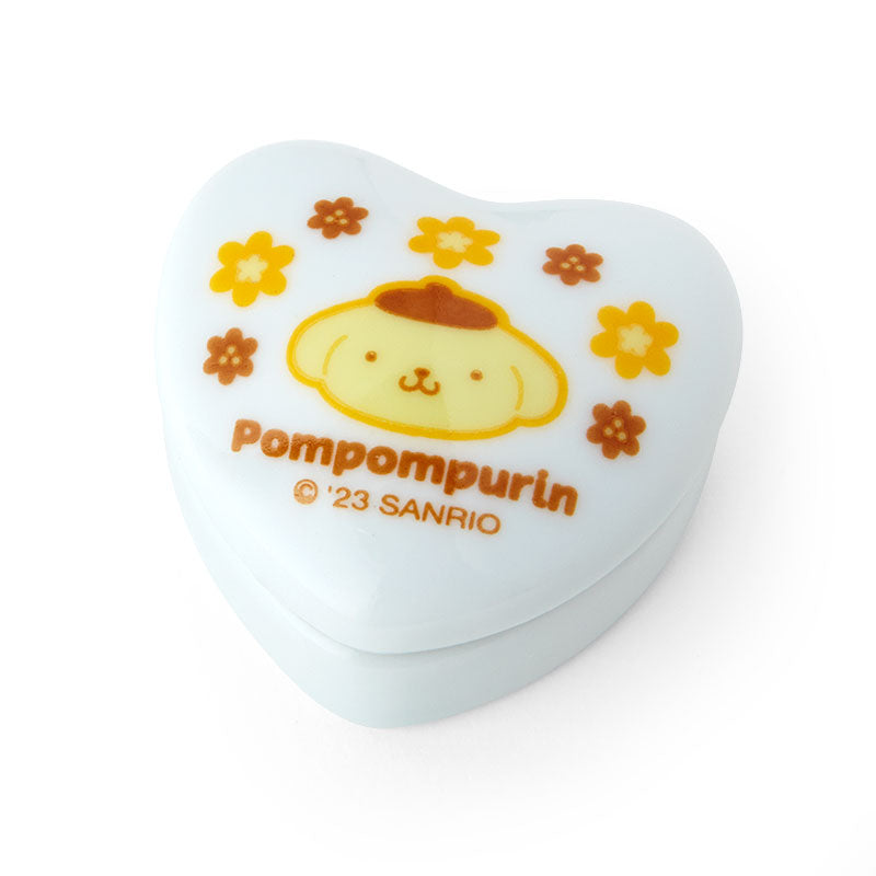 PomPomPurin 迷你陶瓷茶杯+茶壺+心形盒仔