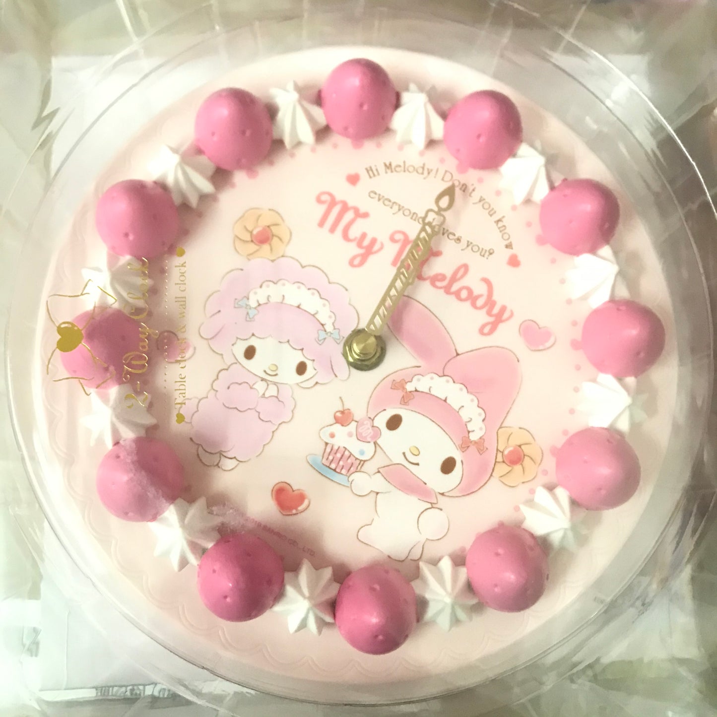 My Melody & My Sweet Piano 蛋糕鐘