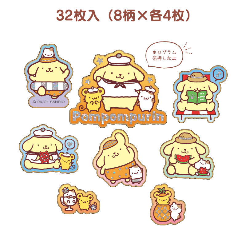 PomPomPurin Tee貼紙