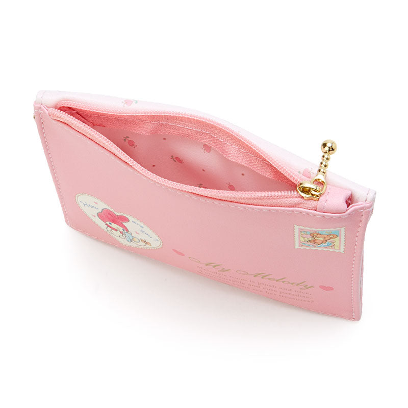 My Melody 懷舊信封造型皮製拉鍊袋