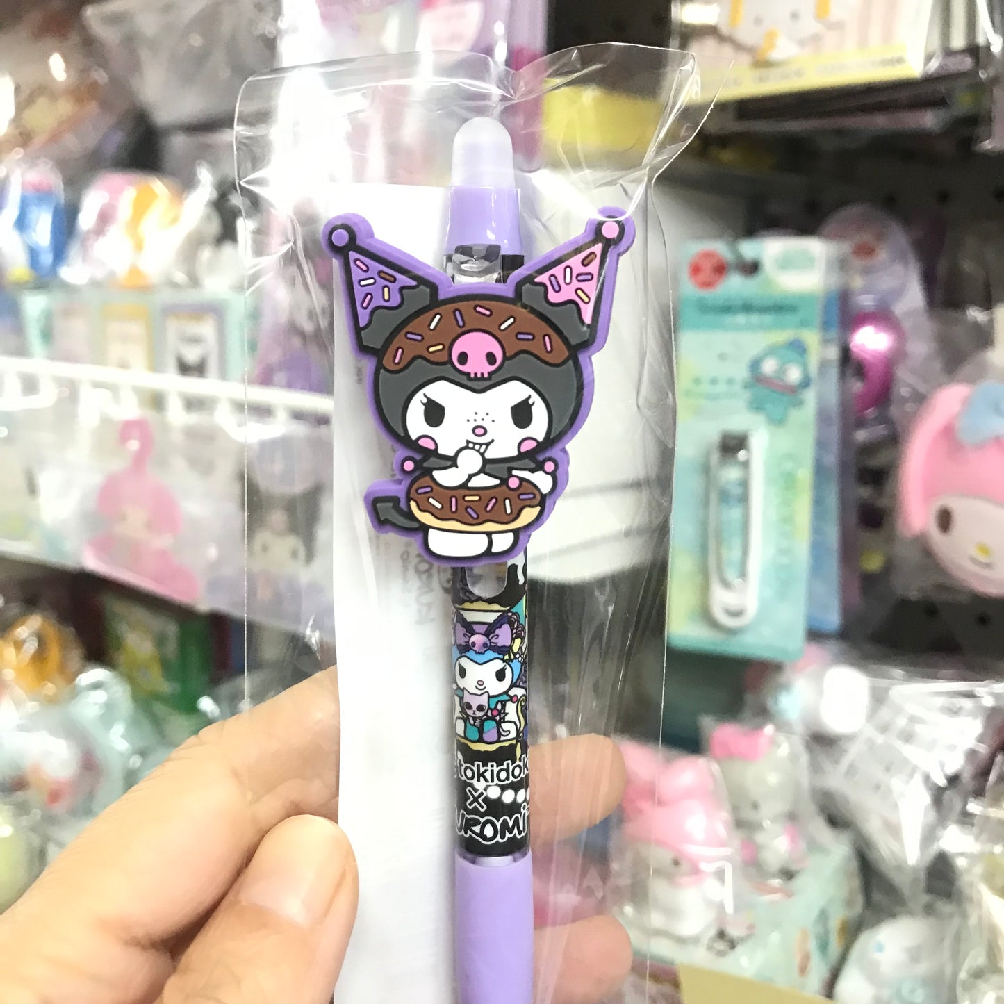 Kuromi x tokidoki 原子筆(黑色)