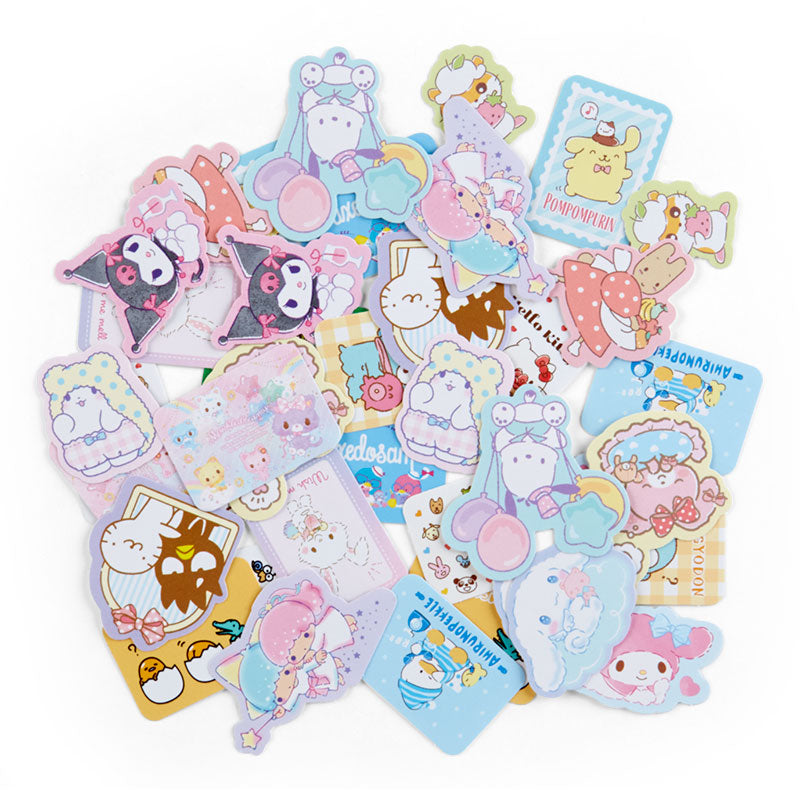Sanrio Mix 蝴蝶密實袋貼紙