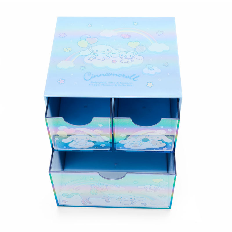 Cinnamoroll 幻彩3格櫃桶