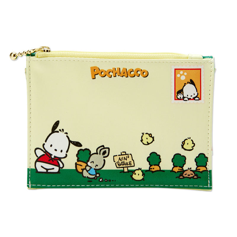 Pochacco 懷舊信封造型皮製拉鍊袋