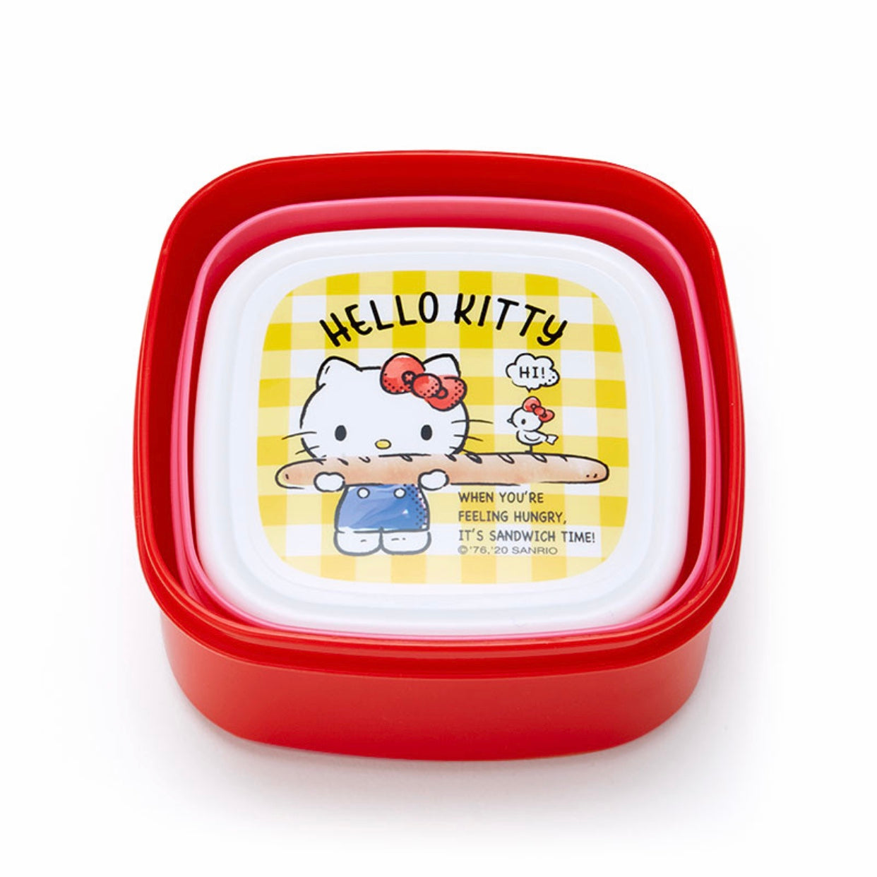 Hello Kitty 3個裝食物盒