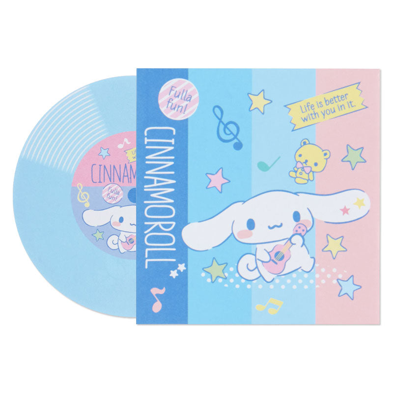 Cinnamoroll 黑膠唱片造型Memo