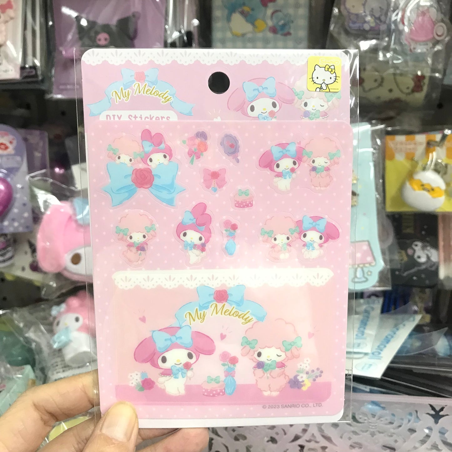 My Melody & My Sweet Piano DIY貼紙