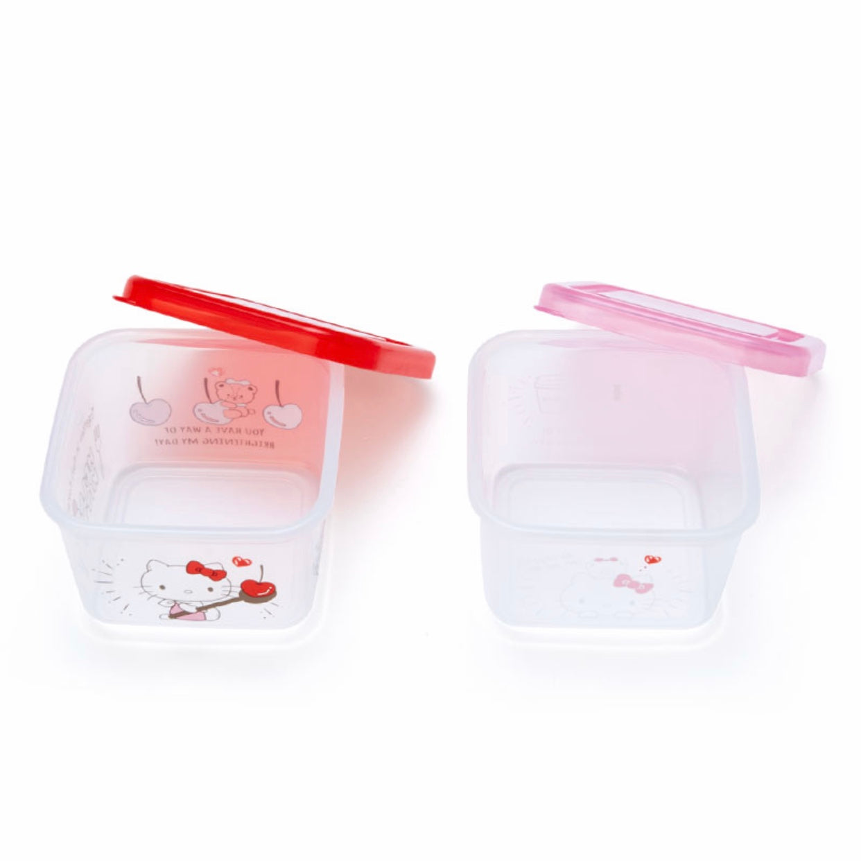 Hello Kitty 2個裝食物盒
